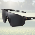 Sportiq JNR Jet Black Kids UV400 Sport Sunglasses with Case