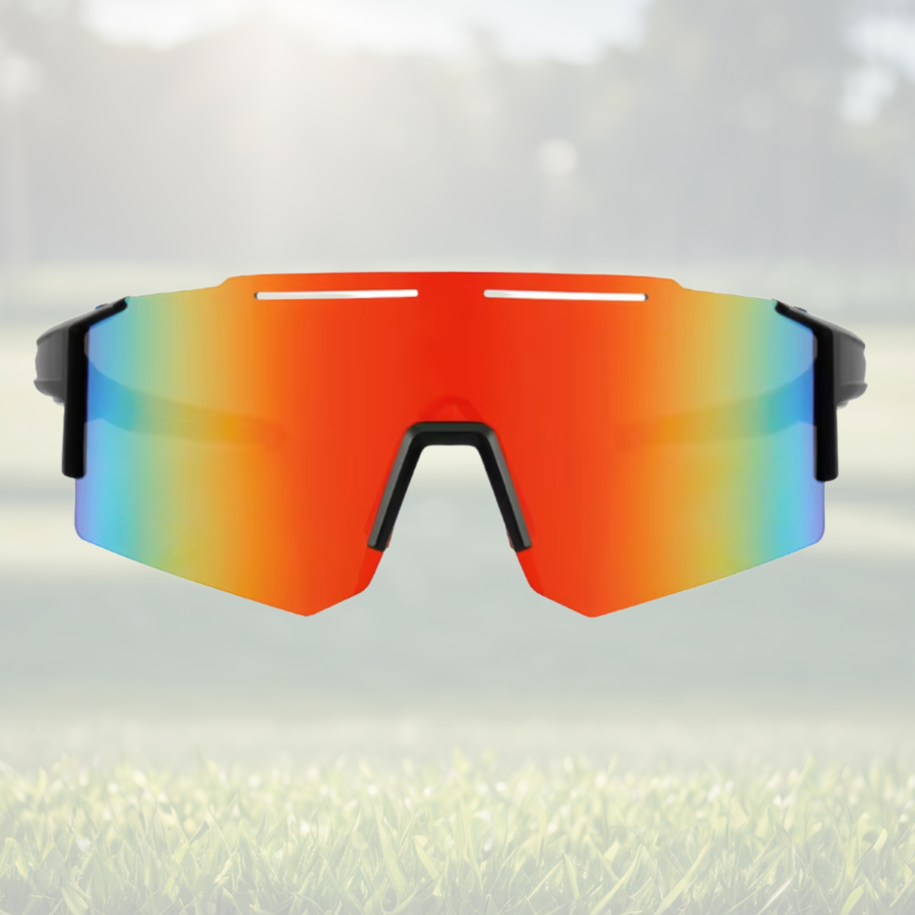 Sportiq Paragon Ember Polarised Semi-Frameless Sunglasses UV400