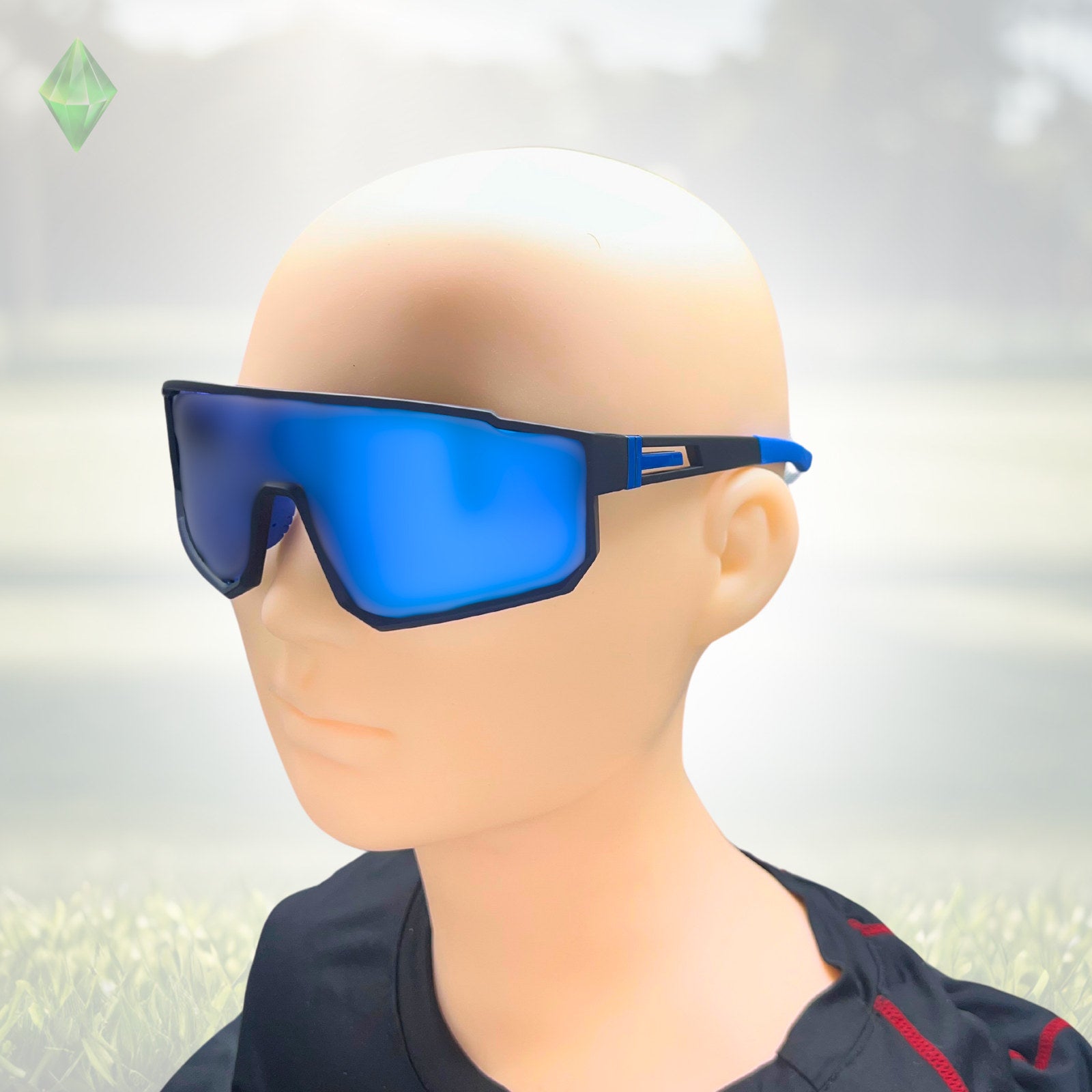 Sportiq VividShield Iceberg Polarised UV400 Sport Sunglasses
