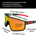 Sportiq VividShield Molten Polarised UV400 Sport Sunglasses