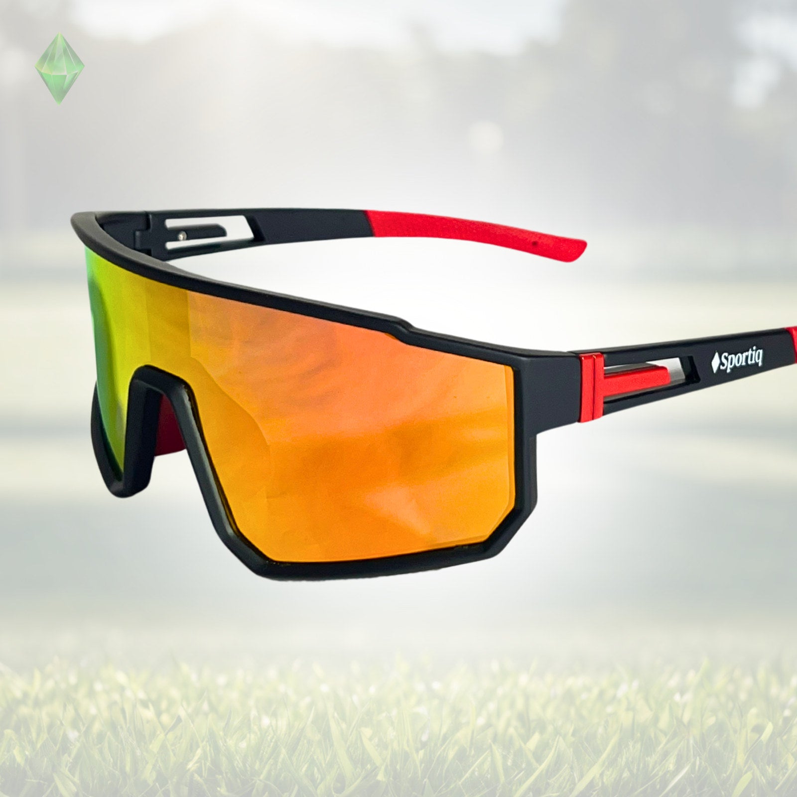 Sportiq VividShield Molten Polarised UV400 Sport Sunglasses