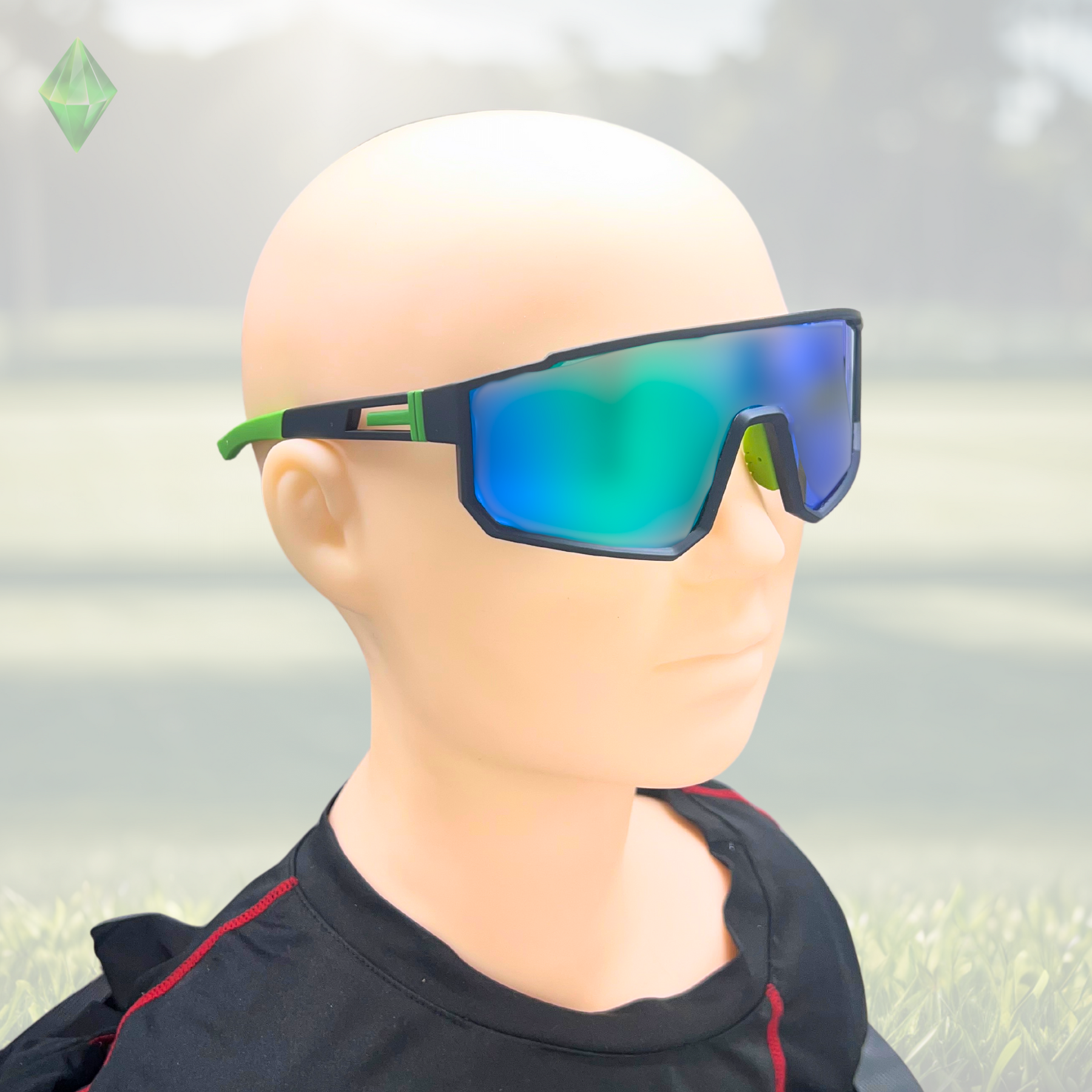 Sportiq VividShield Razorleaf Polarised UV400 Sport Sunglasses