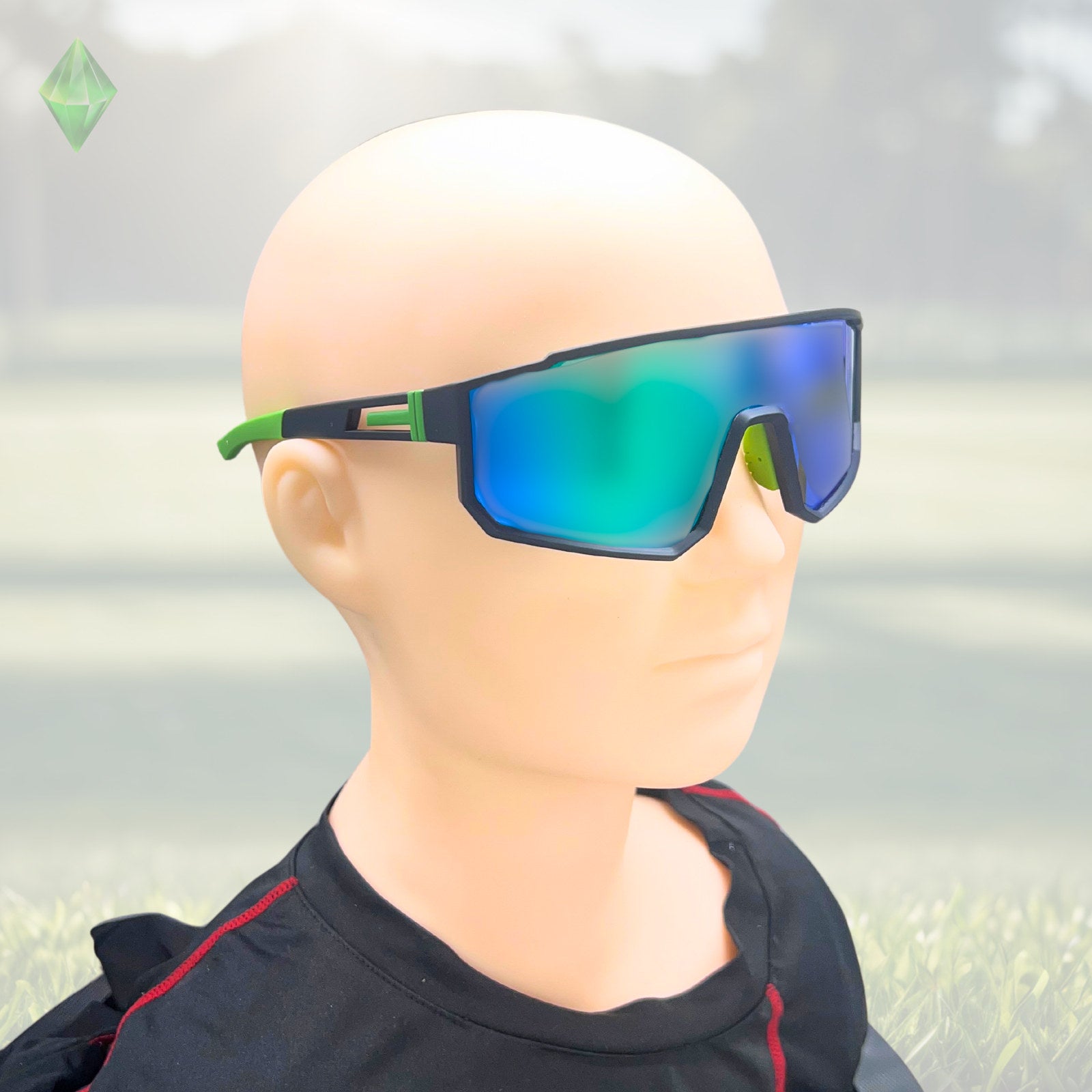 Sportiq VividShield Razorleaf Polarised UV400 Sport Sunglasses
