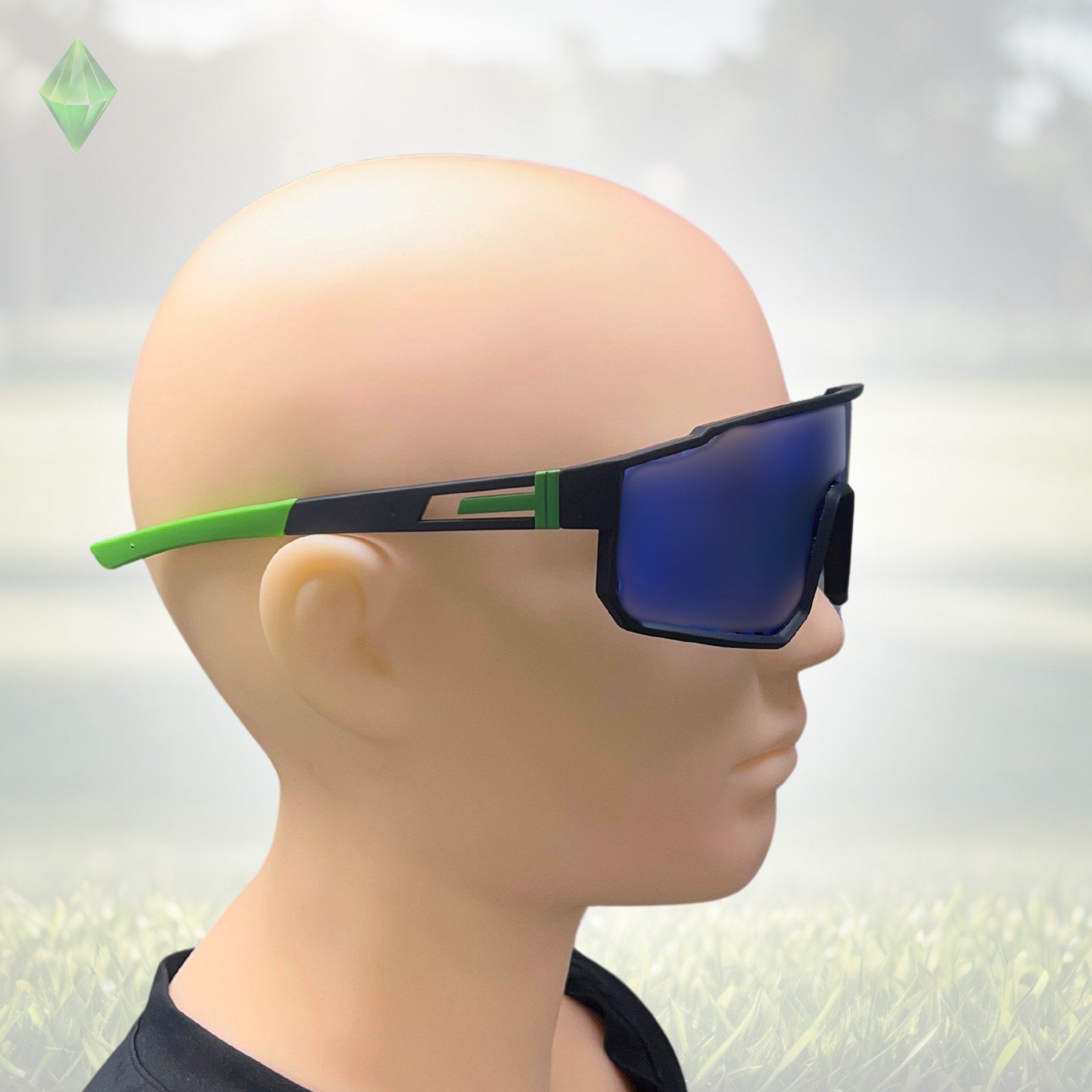 Sportiq VividShield Razorleaf Polarised UV400 Sport Sunglasses