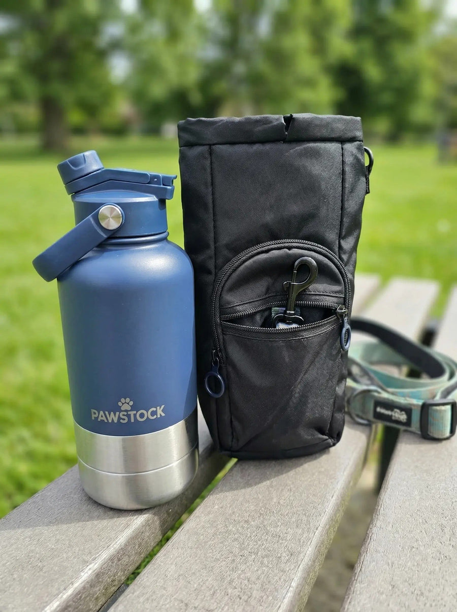 Pawstock Dog Walking Carrier Bag – Bottle & Essentials - SuperSaverAU - view 1