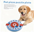 Pizza Puzzle Treat Toy for Dogs & Cats – Interactive Slow Feeder-Blue - SuperSaverAU - view 4