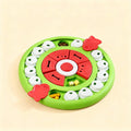 Pizza Puzzle Treat Toy for Dogs & Cats – Interactive Slow Feeder-Green - SuperSaverAU - view 1