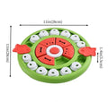 Pizza Puzzle Treat Toy for Dogs & Cats – Interactive Slow Feeder-Green - SuperSaverAU - view 2