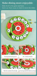 Pizza Puzzle Treat Toy for Dogs & Cats – Interactive Slow Feeder-Green - SuperSaverAU - view 4