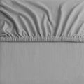 Hotel Quality 2 Piece Grey Microfiber Fitted Sheet Set - King
