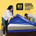 Premium Heavy Duty Waterproof Mattress Bag – King, 200GSM PE Woven with 8 Handles
