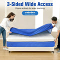 Premium Waterproof Mattress Bag – Super King 210 x 210 x 40cm, 8 Handles & Double Zip