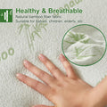 Premium Bamboo Blend Waterproof Mattress Protector – King, TPU Layer 40cm Deep Pocket