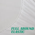 Premium Bamboo Waterproof Mattress Protector – Super King Green, 40cm Deep Pocket TPU Layer