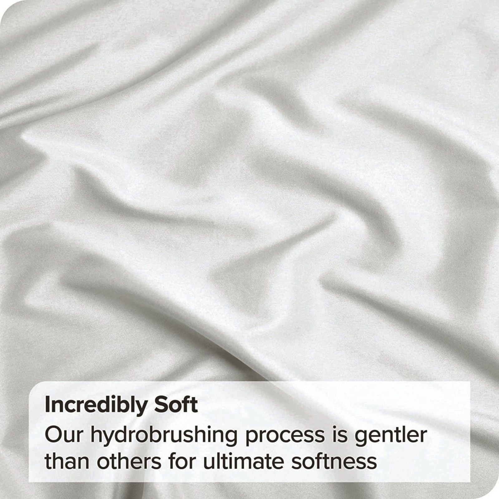 2 Piece 2000TC Microfibre 40cm Deep Pocket Fitted Sheet Set with Pillowcase - Raw White Single