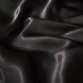 3 Piece Satin Quilt Cover Set with Pillowcases - Black King