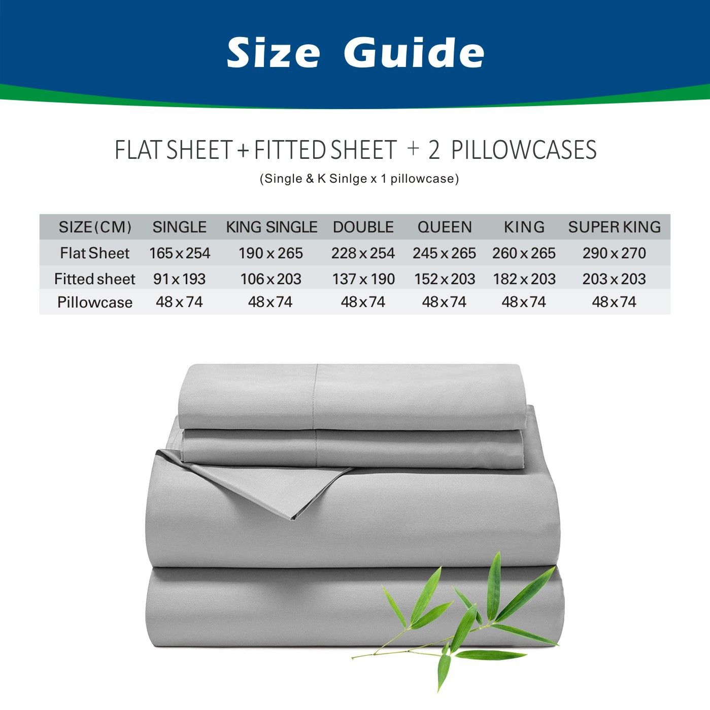 2000TC Bamboo Blend Cooling Sheet Set - 4 Piece, Olive Green, Queen