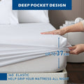 2000TC Bamboo Blend Cooling Sheet Set - 3 Piece, White, Single