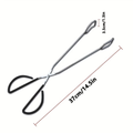 Premium Long Stainless Steel BBQ Charcoal Tongs Heat Resistant Outdoor Grill Tool