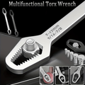 Premium Double-Ended Self-Tightening Box Wrench - Black, 3-17mm