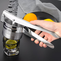 Premium Stainless Steel Potato Ricer and Manual Juicer with Non-Slip Handle