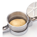 Premium Stainless Steel Potato Ricer and Manual Juicer with Non-Slip Handle