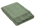 Brighton Throw Blanket - 100% NZ Wool - 140W x 200H cm - Sage - Ethically Sourced - SuperSaverAU - view 1