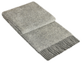Brighton Throw Blanket - 100% NZ Wool - 140W x 200H cm - Grey - Ethically Sourced - SuperSaverAU - view 1