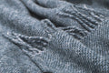 Cambridge Throw Blanket - 100% NZ Wool - 140W x 200H cm - Navy - SuperSaverAU - view 2