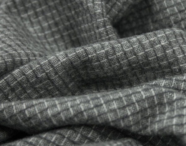 Chiswick Throw Blanket - 140x200cm Cashmere & Merino Wool, Grey, Ethically Sourced - SuperSaverAU - view 2