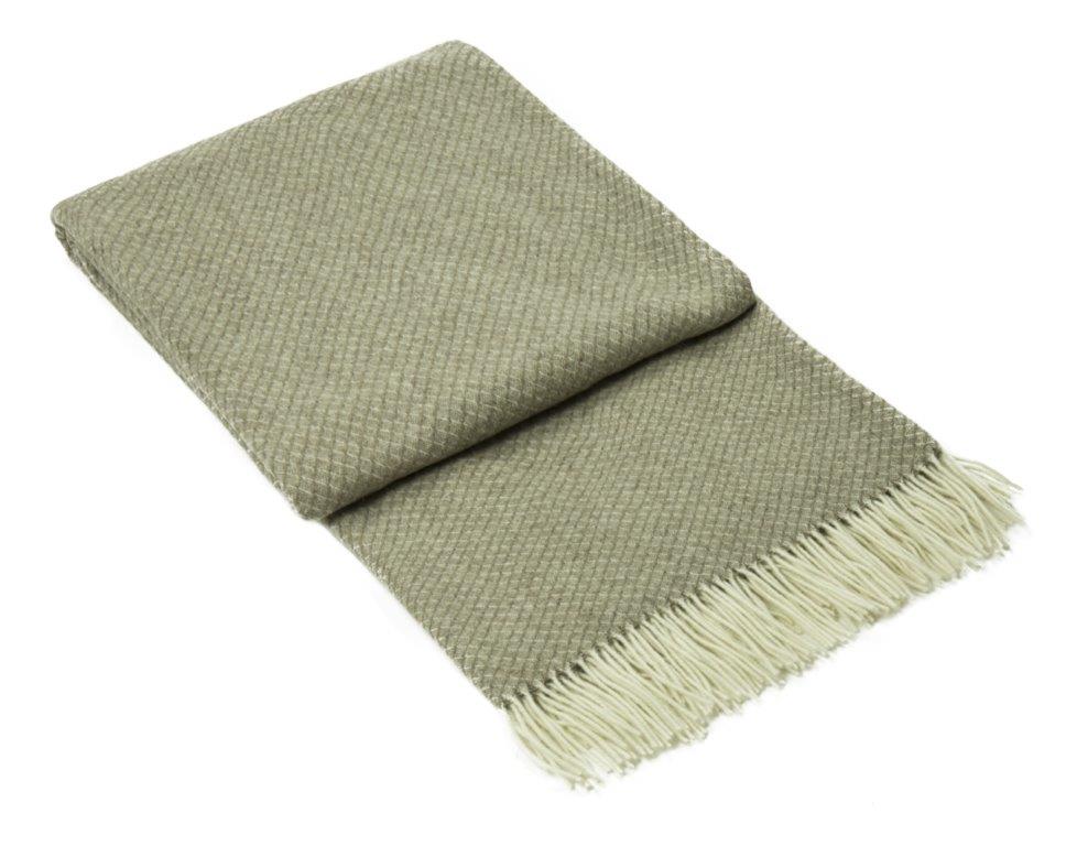 Chiswick Throw Blanket - 140x200cm Cashmere & Merino Wool Blend - Beige - SuperSaverAU - view 1