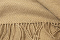 Hampton Merino Wool Blend Throw - Camel - SuperSaverAU - view 2