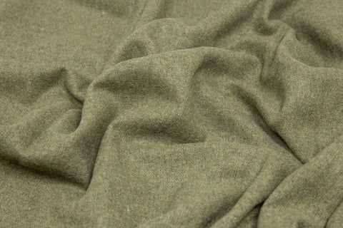 Paddington Throw Blanket - Merino Wool Blend, 140x200 cm, Olive, Ethically Sourced - SuperSaverAU - view 2