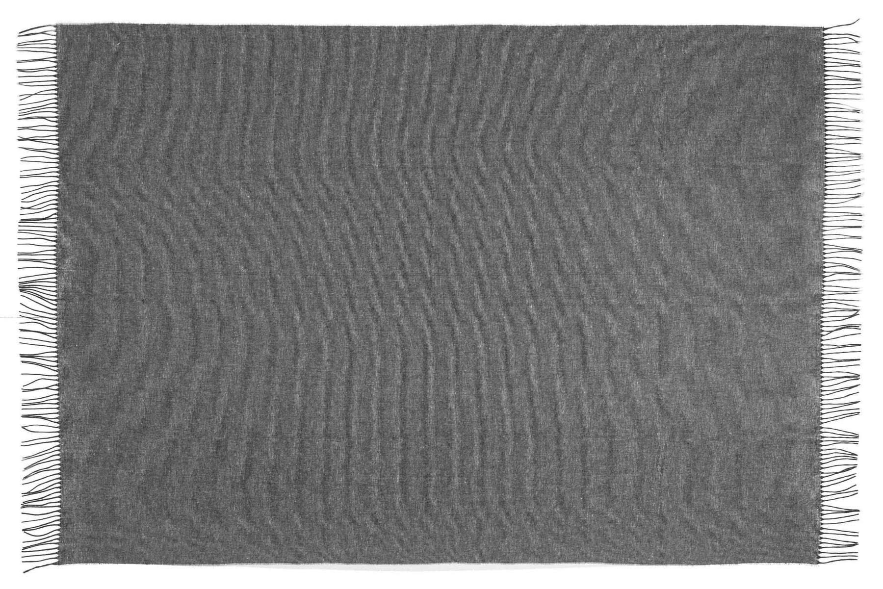 Paddington Throw Blanket - Merino Wool Blend, 140W x 200H cm, Slate - SuperSaverAU - view 3