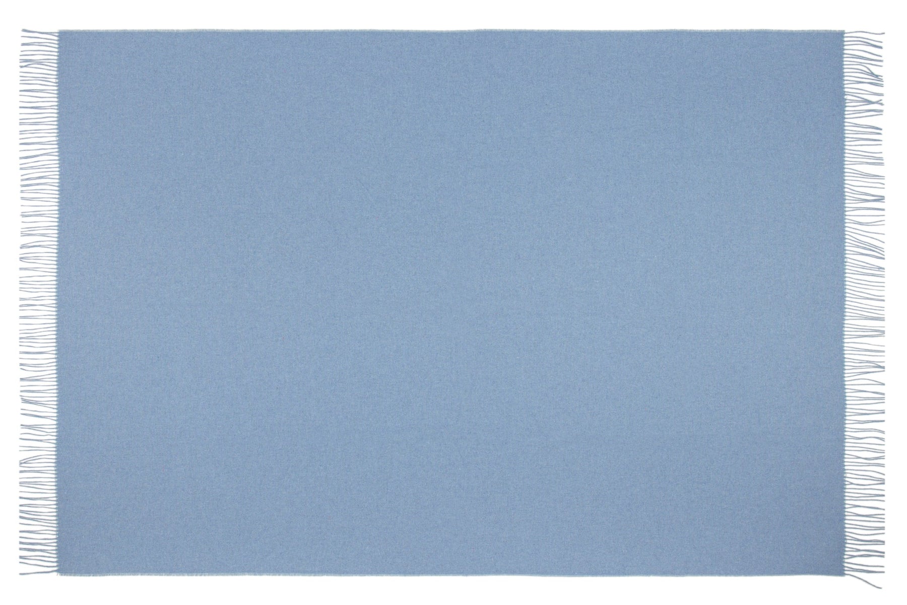 Paddington Throw Blanket - Fine Wool Blend - Blue - SuperSaverAU - view 3