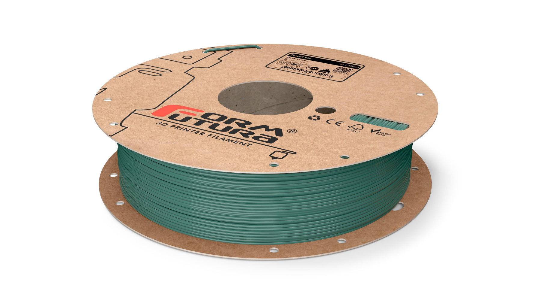 EasyFil™ PLA 1.75mm Dark Green 750g Biodegradable 3D Printer Filament - SuperSaverAU - view 1