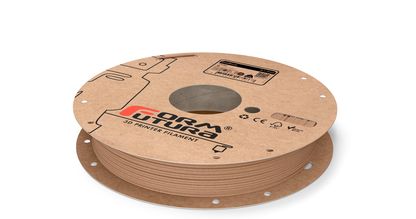 EasyWood Wood-Filled PLA Filament 1.75mm Cedar 500g - Easy Print