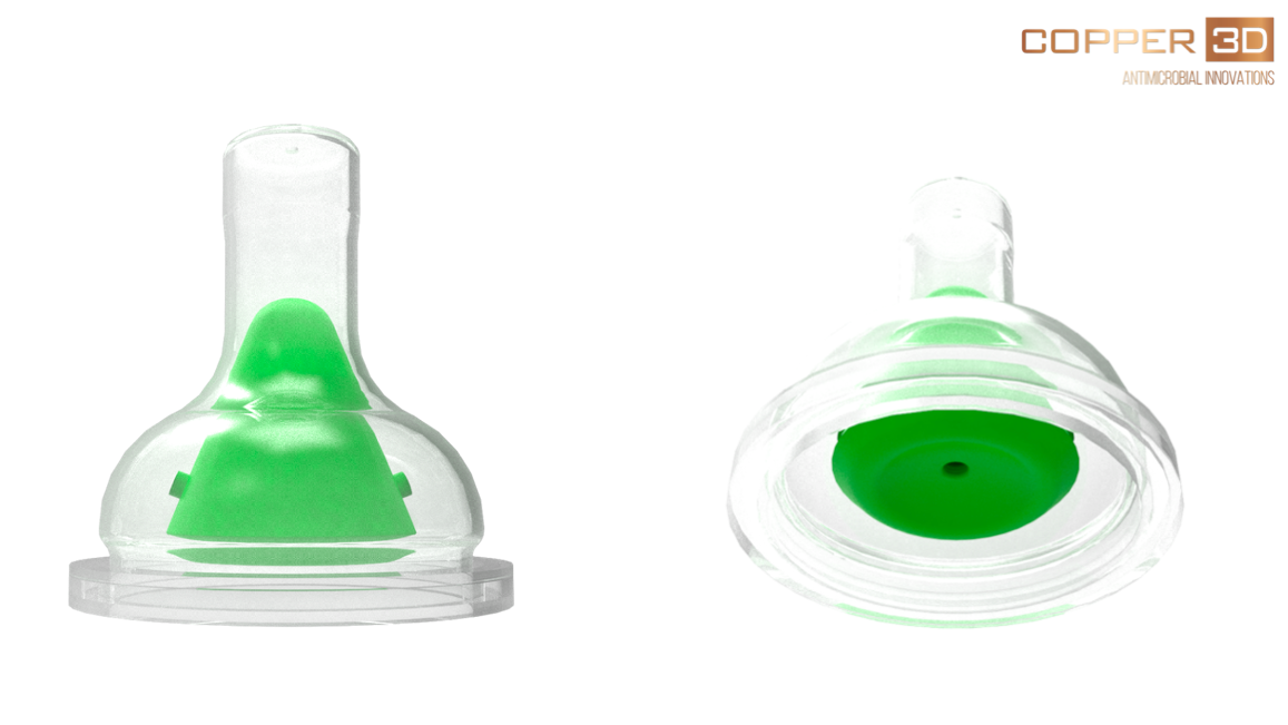 Copper 3D PLActive 1.75mm Antibacterial PLA Filament 750g Apple Green