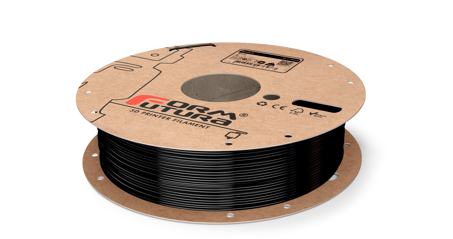 ApolloX™ ASA Filament 2.85mm Black 750g - UV Resistant, Warp-Free Printing - SuperSaverAU - view 2