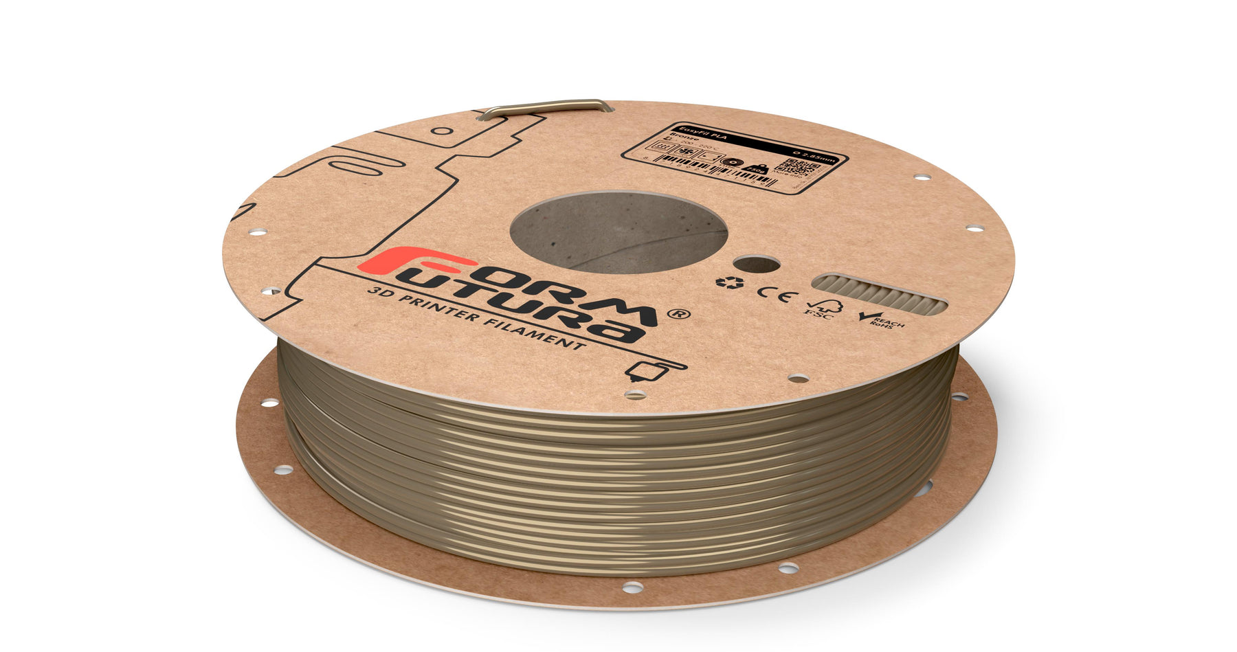 EasyFil™ PLA 2.85mm Bronze 750g Biodegradable 3D Printer Filament - SuperSaverAU - view 1