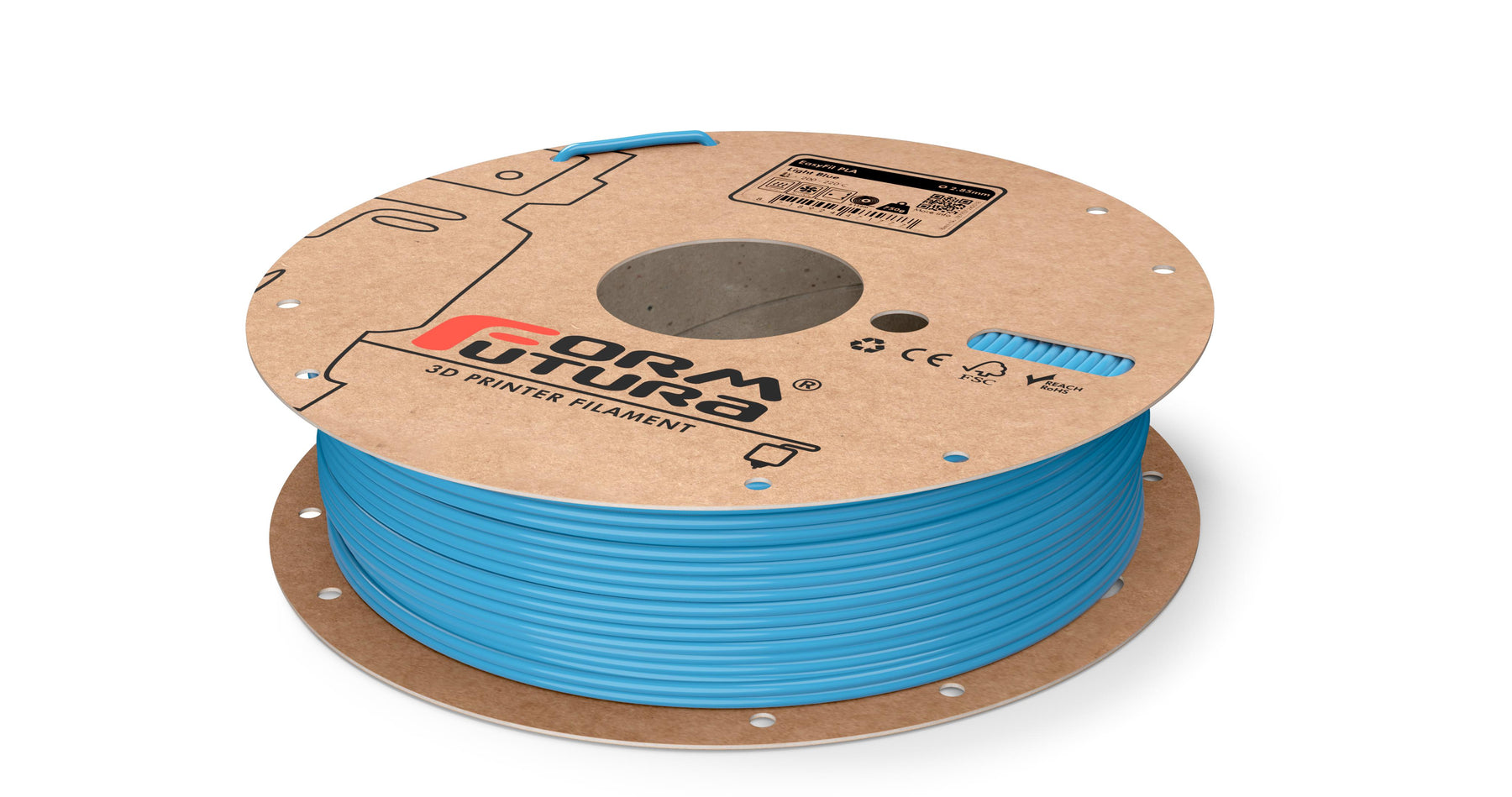 EasyFil™ PLA 2.85mm Light Blue 750g Biodegradable 3D Printer Filament - SuperSaverAU - view 1
