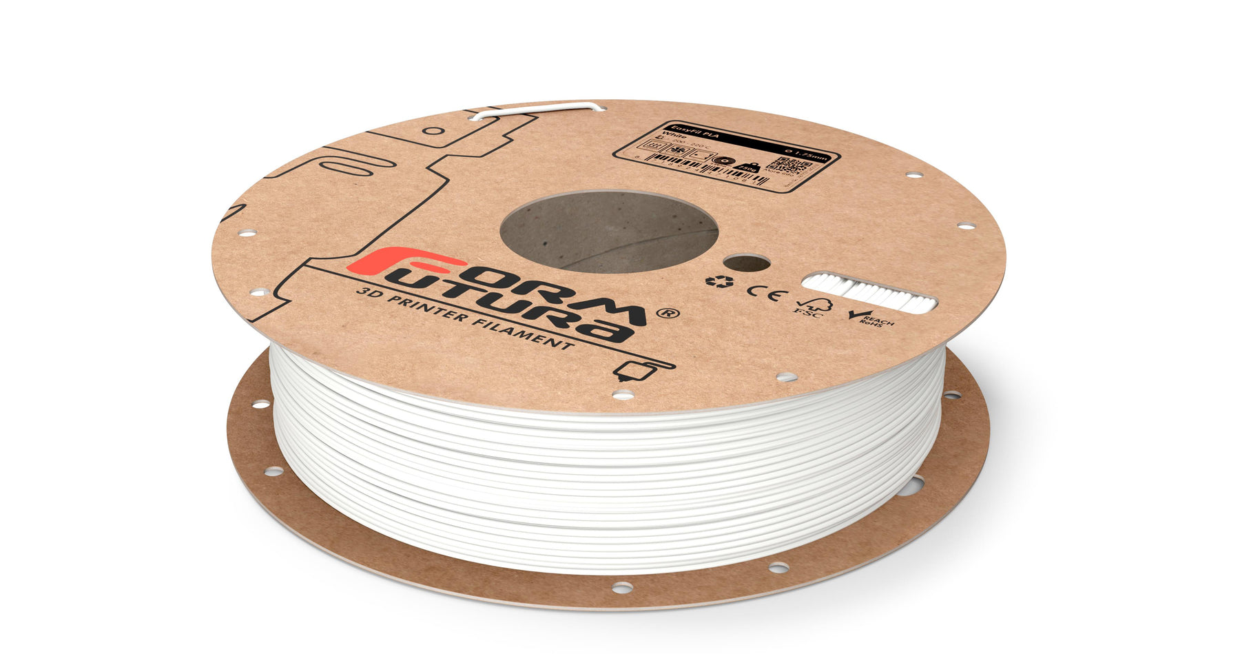 EasyFil™ PLA 2.85mm White 750g Biodegradable 3D Printer Filament - SuperSaverAU - view 1