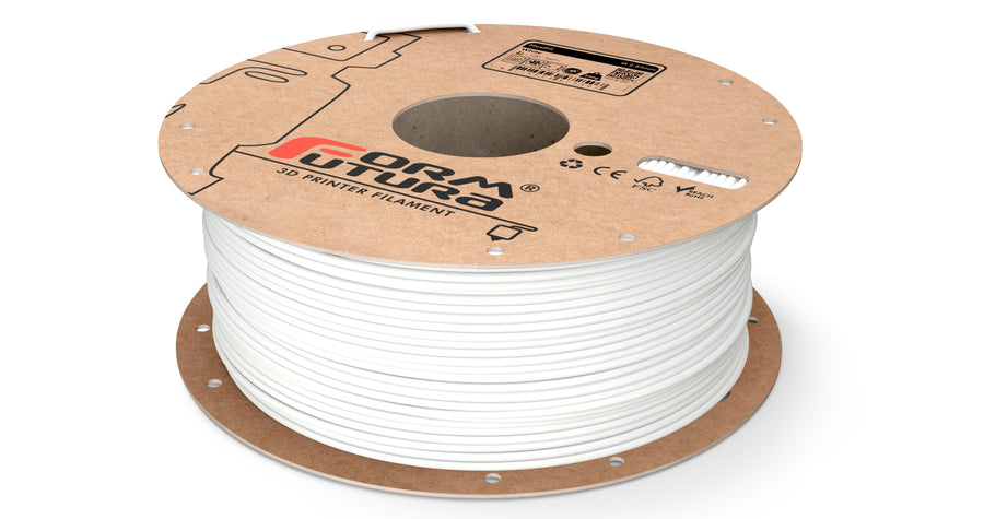 FlexiFil 2.85mm White 500g Flexible TPC 3D Printer Filament with Flexural Memory - SuperSaverAU - view 1