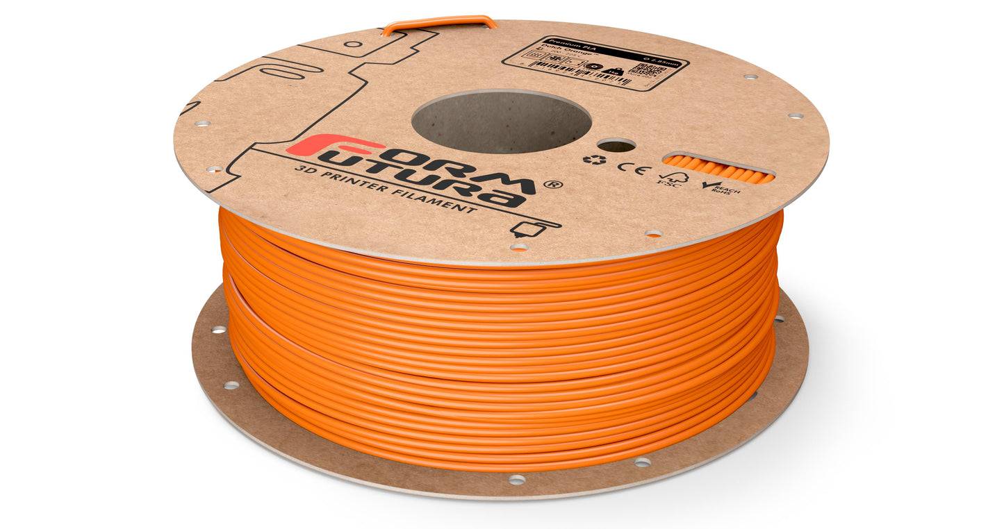 Premium PLA 3D Printer Filament - 2.85mm Dutch Orange - 1000g
