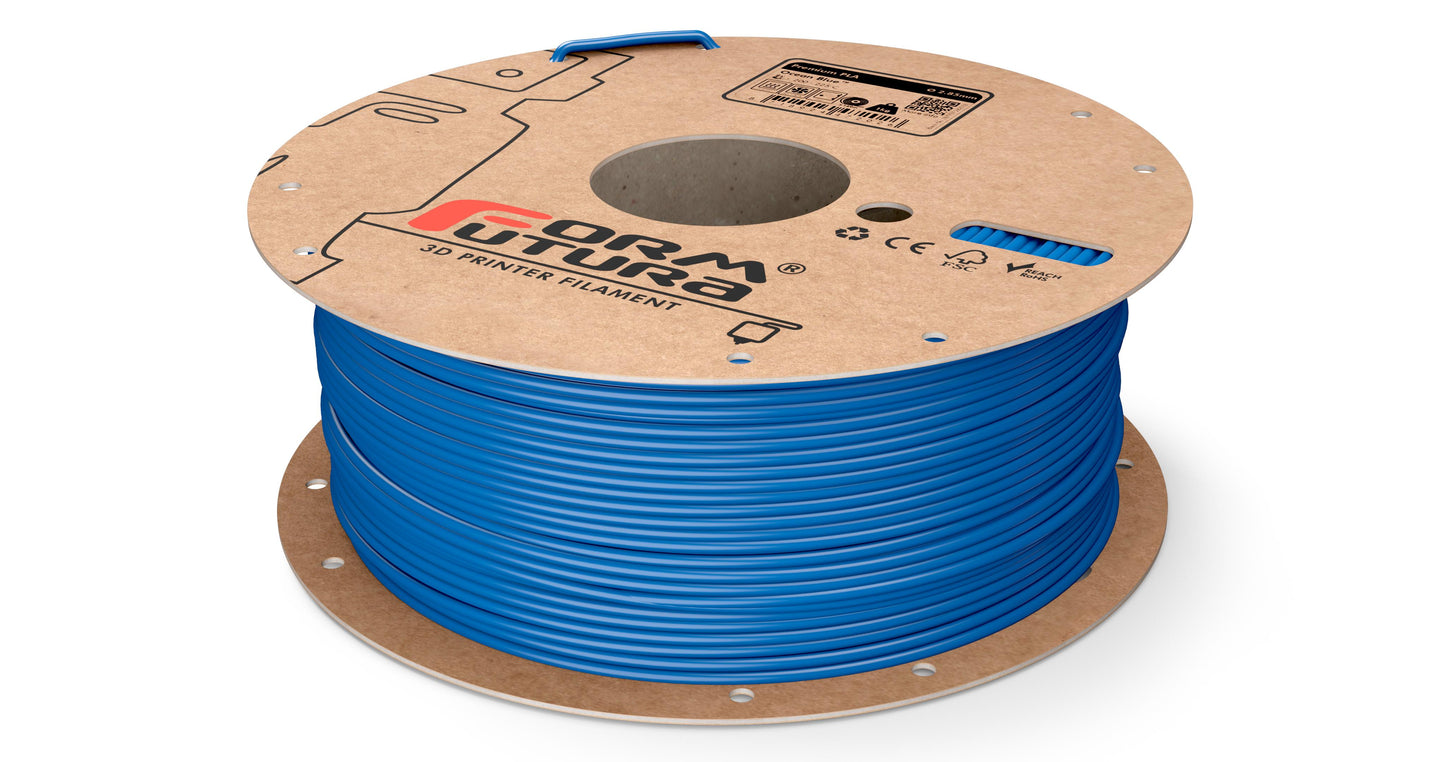 PLA 3D Printer Filament 2.85mm for Warp-Free Printing - Ocean Blue 1kg