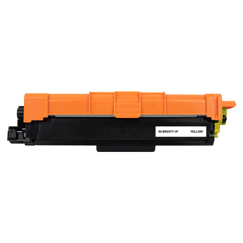 Premium Yellow Compatible Toner Cartridge for TN-257Y