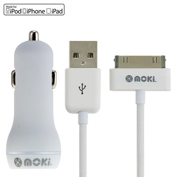 Moki 30-Pin SynCharge Cable & Car
