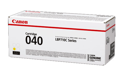 Canon Standard Yellow Toner Cartridge CART040Y 5.4K Yield for LBP712CX - SuperSaverAU - view 1