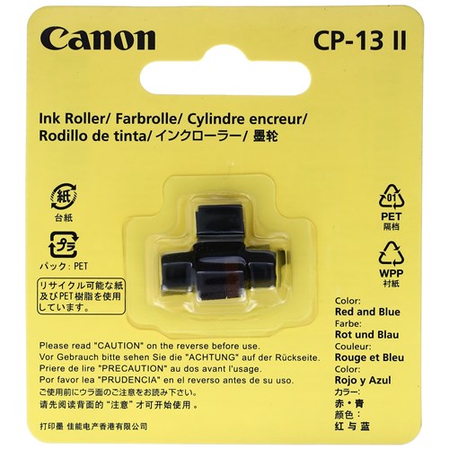 CANON RED & BLUE INK ROLL FOR CANON P120-DH CALCULATOR - SuperSaverAU - view 1