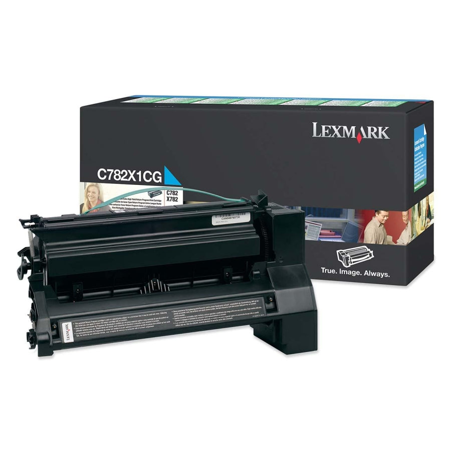 LEXMARK Cyan Toner Cartridge, Prebate, 15000 Pages for C780 - SuperSaverAU - view 1